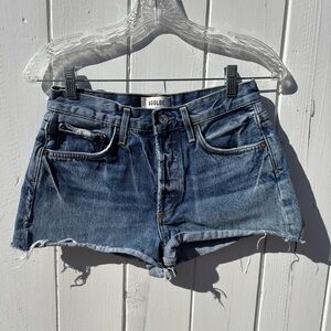 Agolde Parker Denim Jean Shorts 25